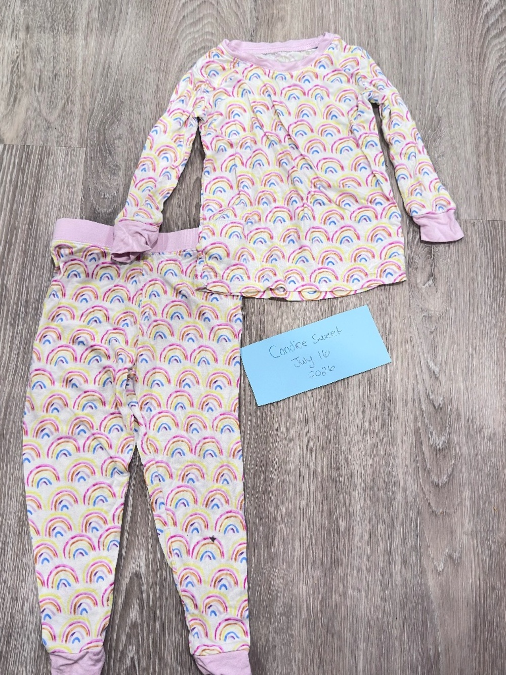 Little Sleepies Pastel Rainbows